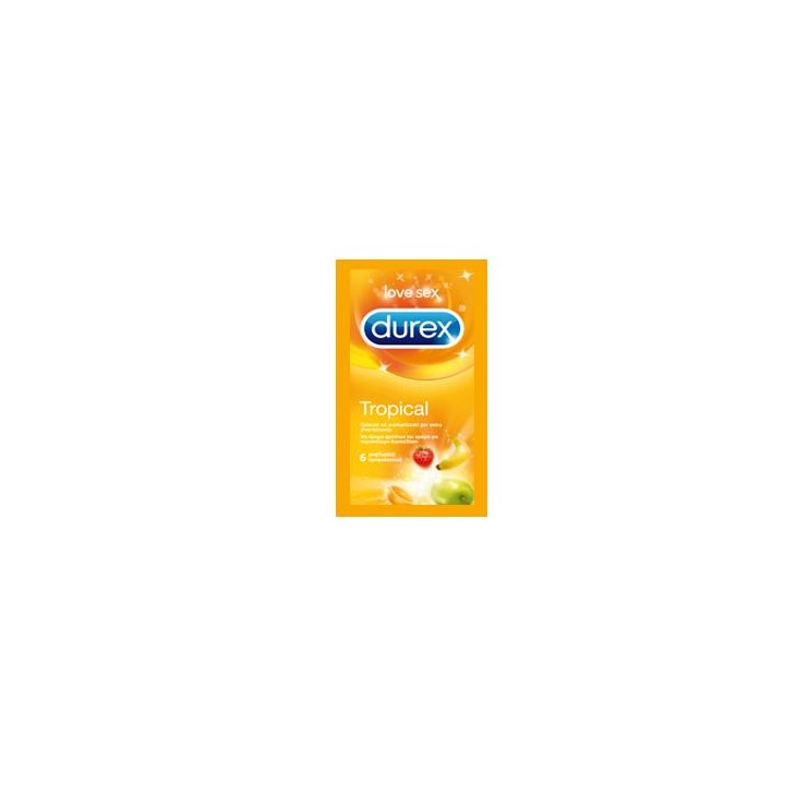 DUREX TROPICAL EASY ON 6PZ