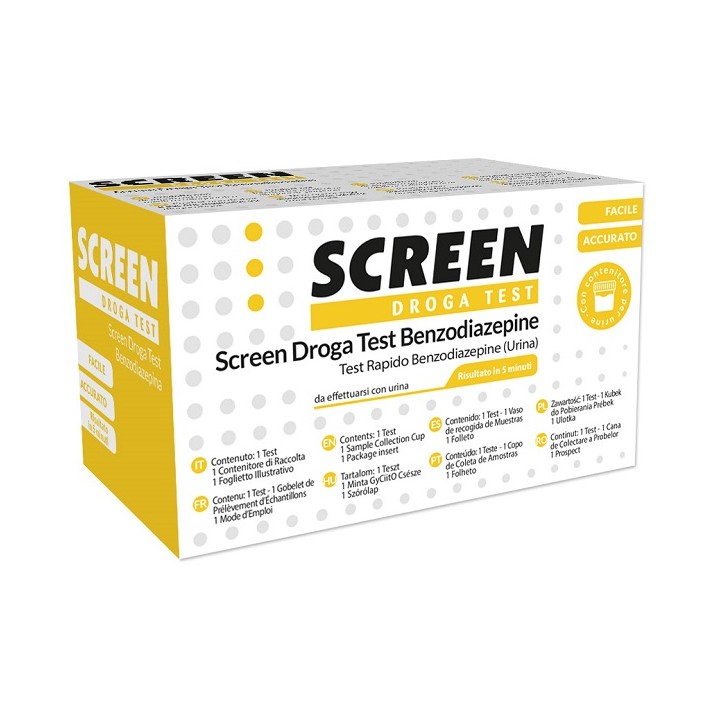 SCREEN DROGA TEST BENZODIAZEP