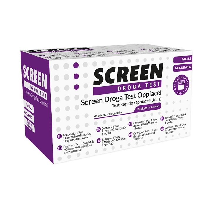 SCREEN DROGA TEST OPPIACEI
