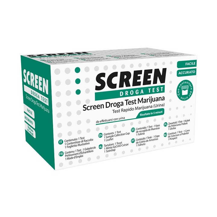 SCREEN DROGA TEST MARIJUANA