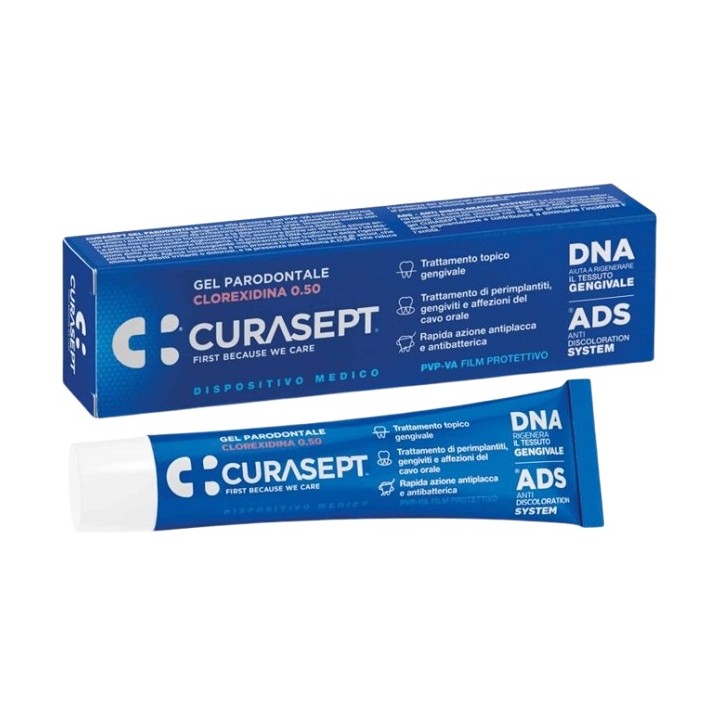 CURASEPT GEL PAROD 0,5%ADS+DNA