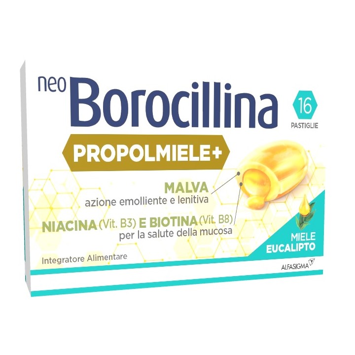 NEOBOROCILLINA PROPOLMIELE+ EU