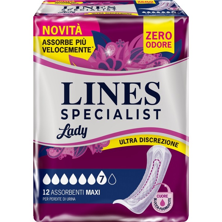 LINES SPEC LADY MAXI 12PZ