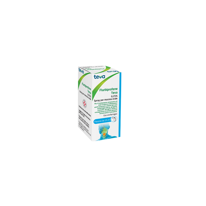 FLURBIPROFENE TE*OS SPRAY 15ML