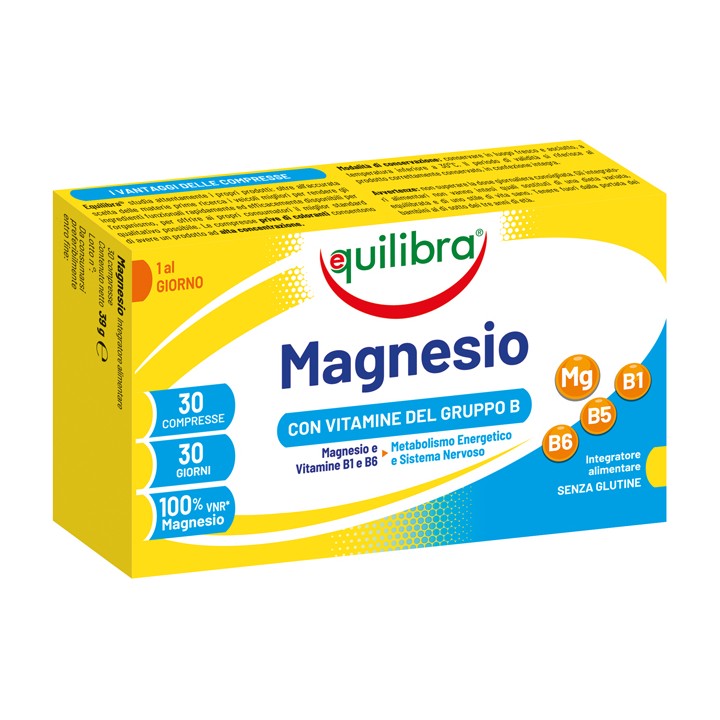 MAGNESIO C/VITAMINE B 30CPR