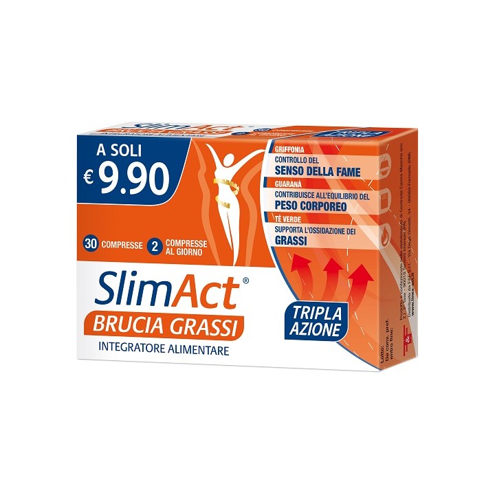 SLIM ACT BRUCIA GRASSI 30CPR