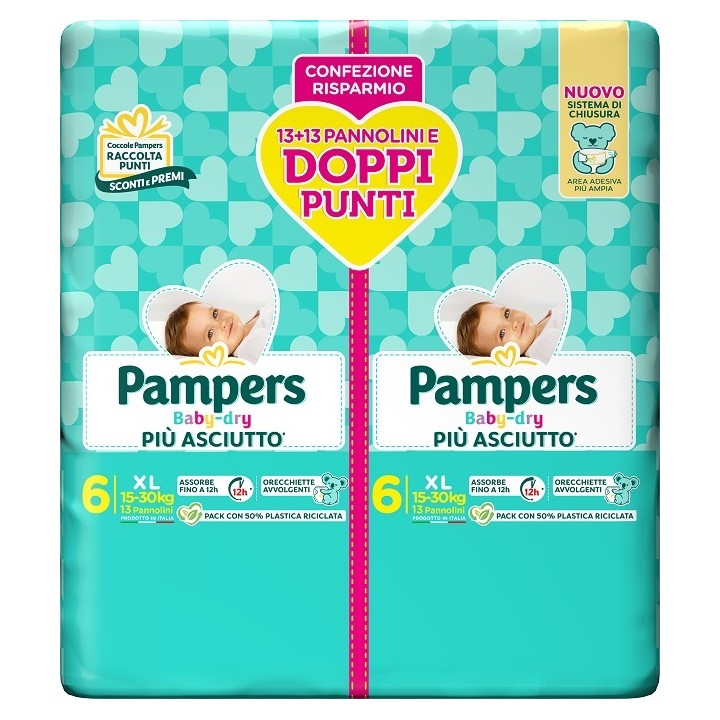 PAMPERS BD DUO DOWNCOUNT XL26P
