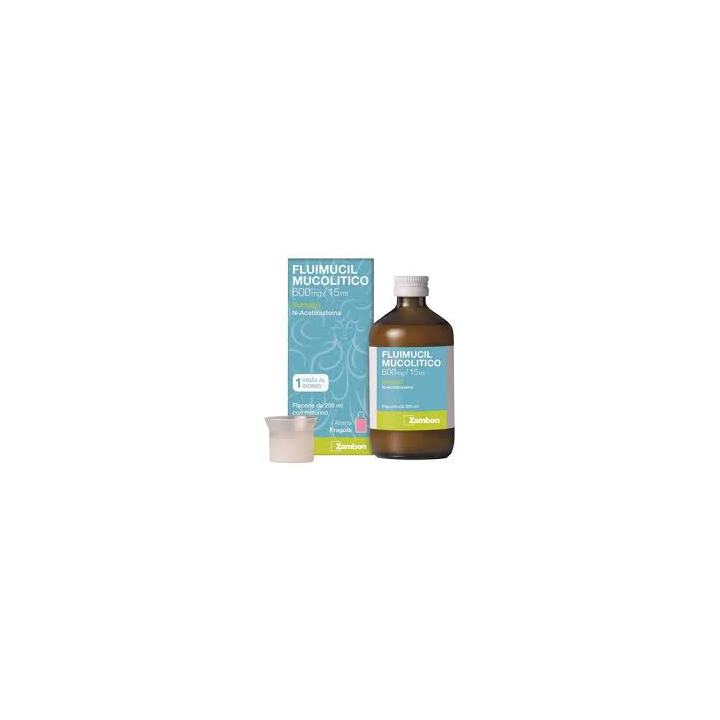 FLUIMUCIL MUCOL*SCIR600MG/15ML