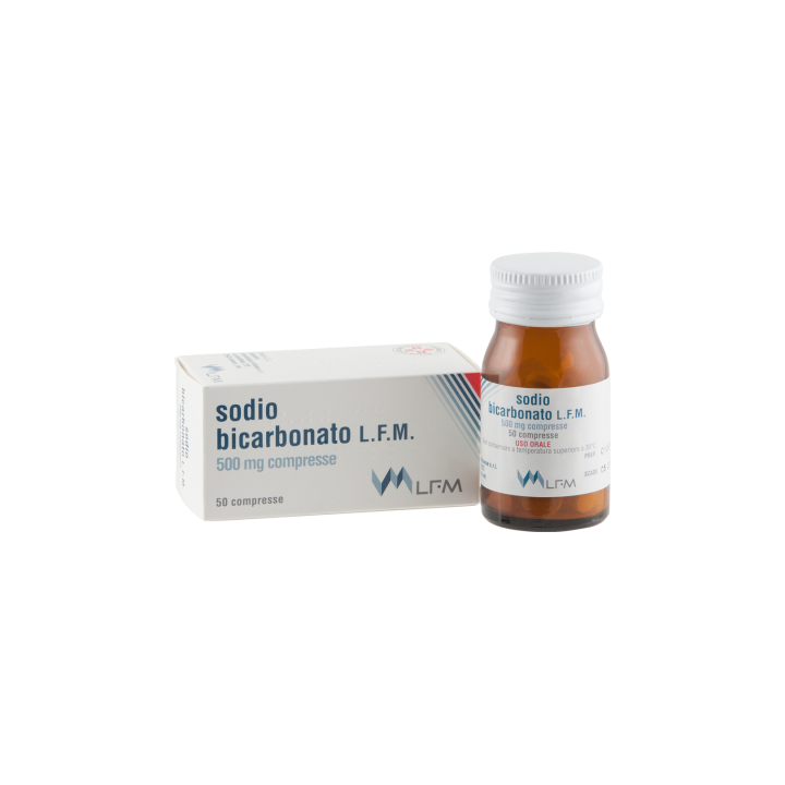 SODIO BICARB*50CPR 500MG FL