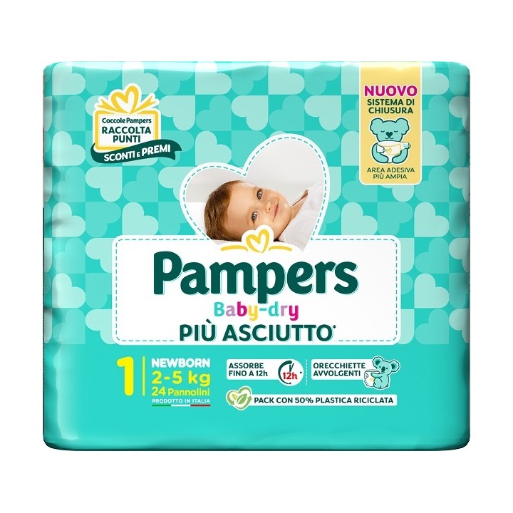 PAMPERS BD NEWBORN 24PZ