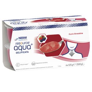 RESOURCE AQUA+GEL GRANAT4X125G