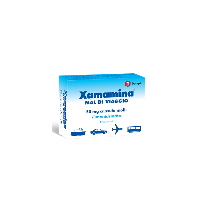 XAMAMINA MAL DI VIAG*6CPS 50MG