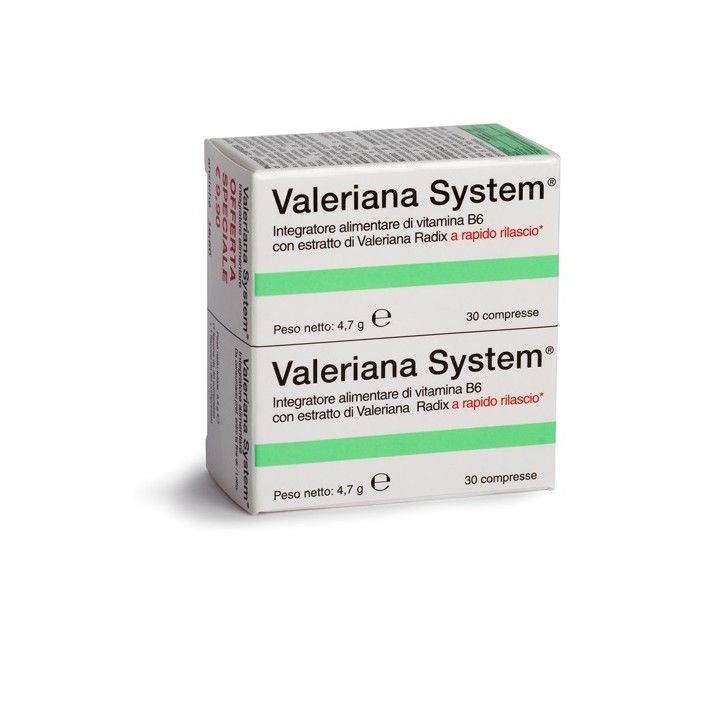 VALERIANA SYSTEM 30CPR+30CPR
