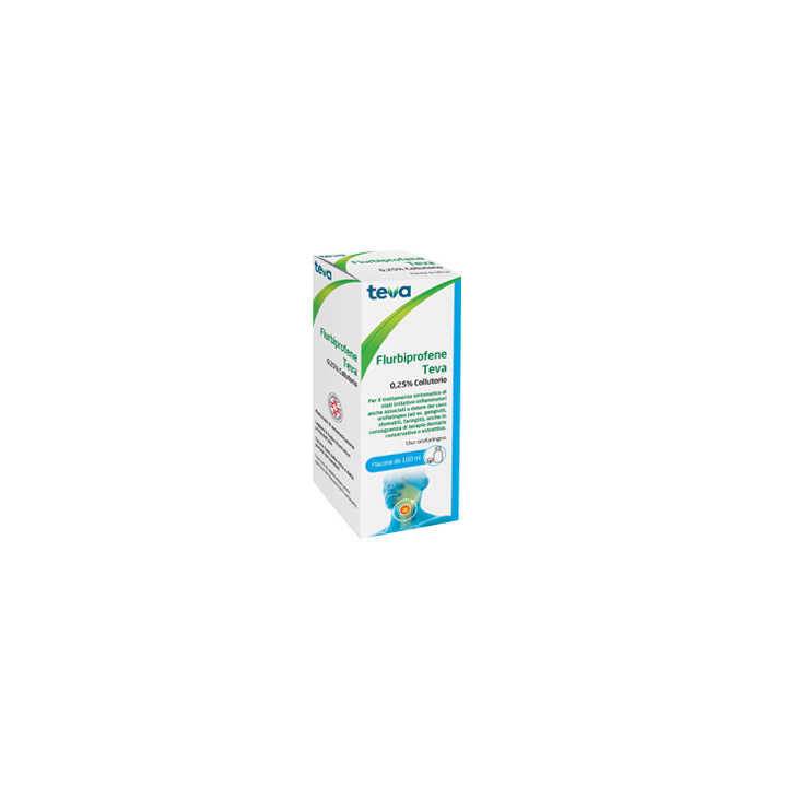 FLURBIPROFENE TE*COLLUT 160ML
