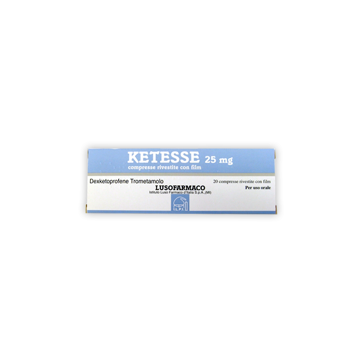 KETESSE*20CPR RIV 25MG