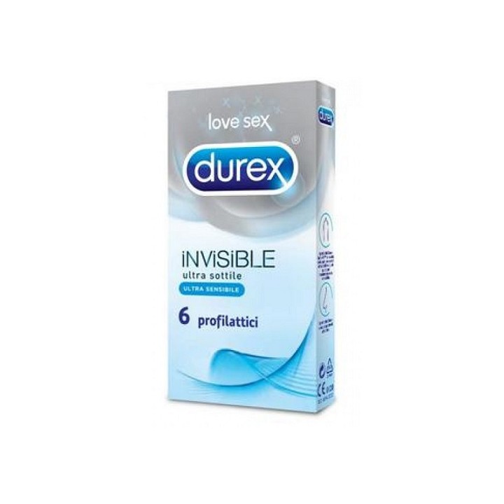 DUREX INVISIBLE 6 PEZZI