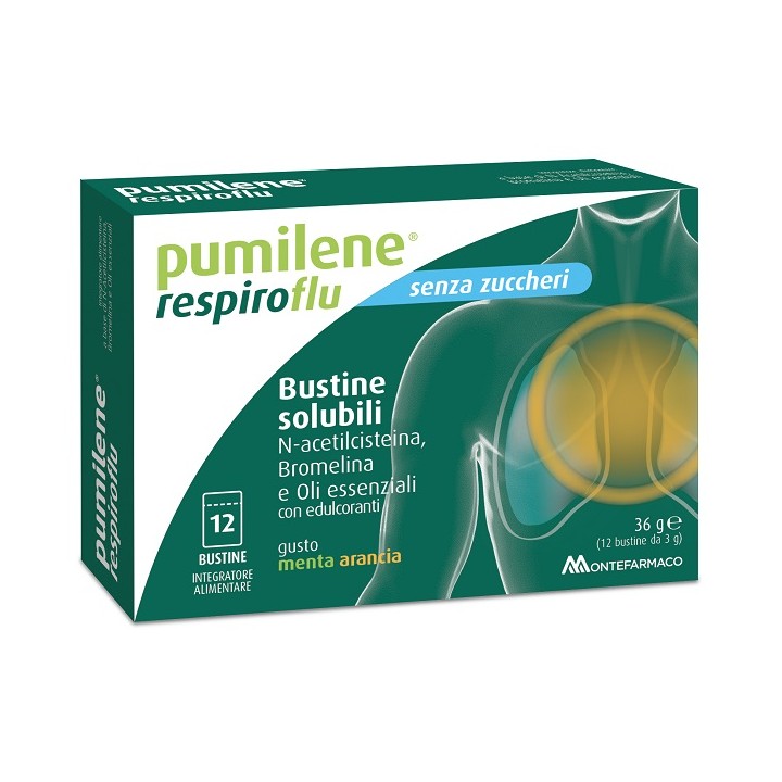 PUMILENE RESP FLU S/Z 12BUST