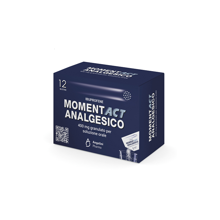 MOMENTACT ANALGESICO*12BUST