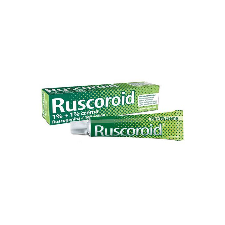 RUSCOROID*CREMA RETT 40G 1%+1%