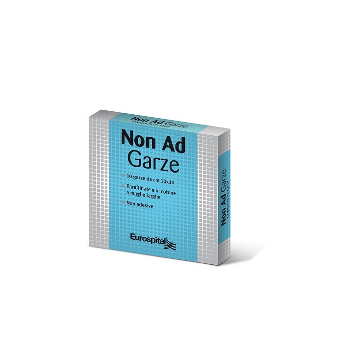 GARZA PARAFF NON AD 10X10 10PZ