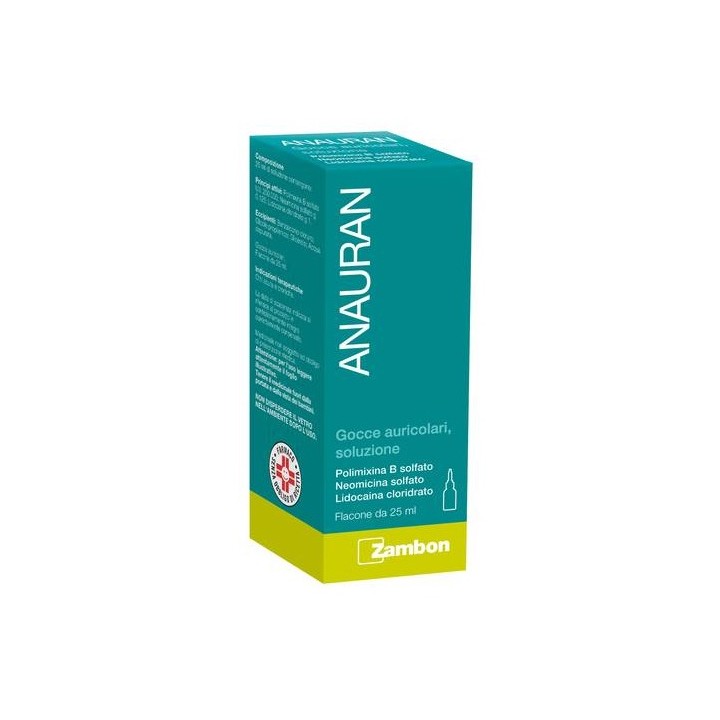ANAURAN*GTT AURIC FL 25ML