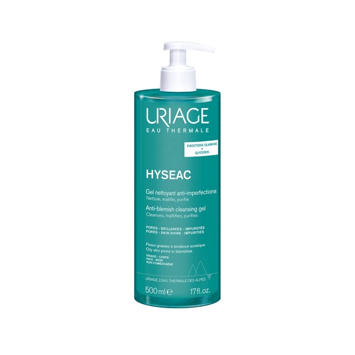 HYSEAC GEL NETTOYANT 500ML