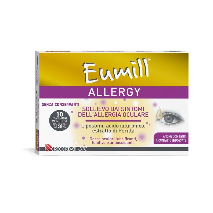 EUMILL ALLERGY GTT OCUL 10FL