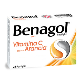 BENAGOL VIT C*24PAST ARANCIA