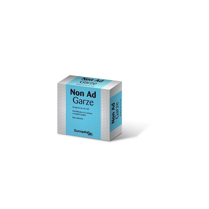 GARZA PARAFF NON AD 5X5 40PZ