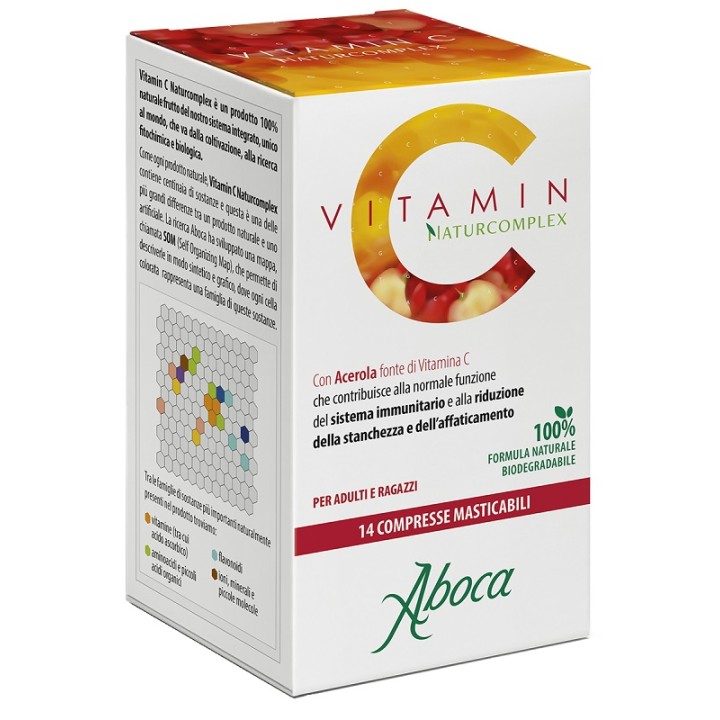 VITAMIN C NATURCOMPLEX 14CPR