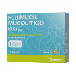 FLUIMUCIL MUCOL*OS 10BUST600MG