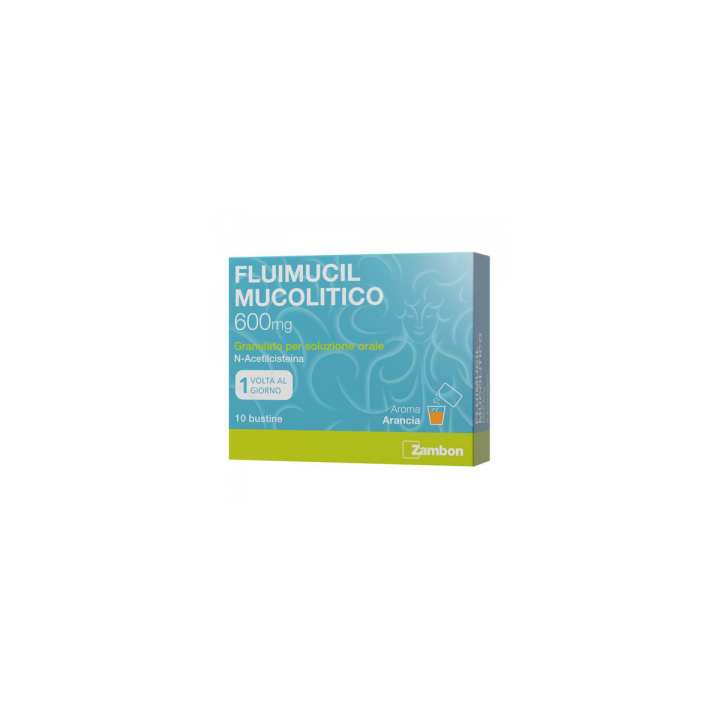 FLUIMUCIL MUCOL*OS 10BUST600MG