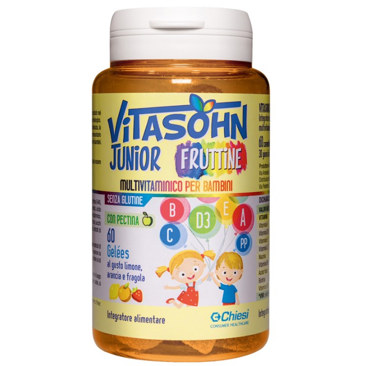 VITASOHN JUNIOR FRUTTINE 60CAR