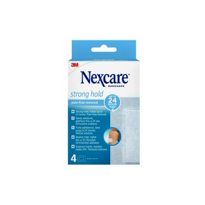 NEXCARE CER STRONG HOLD 4PZ