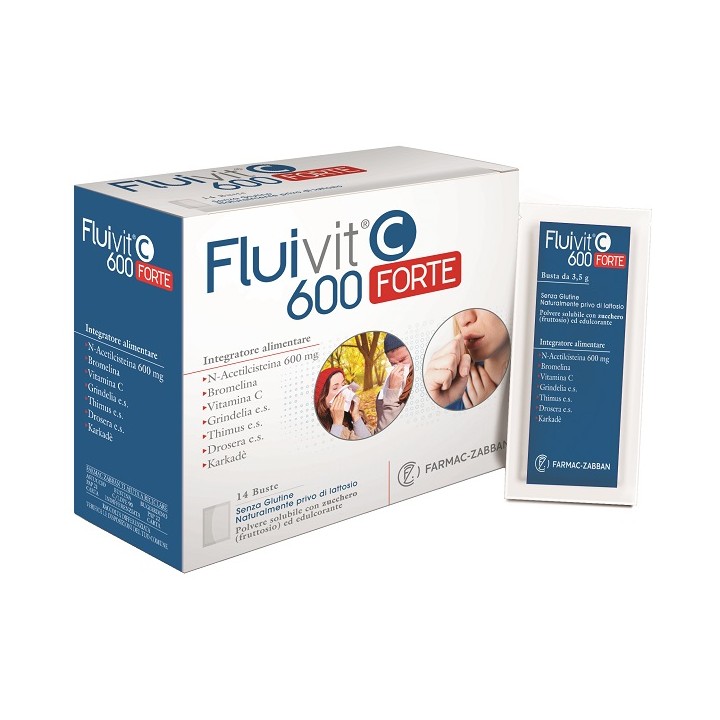 FLUIVIT C 600 FORTE 14BUST