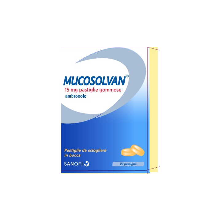 MUCOSOLVAN*20PASTL 15MG