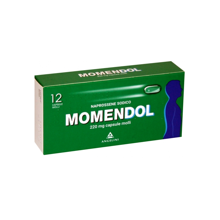 MOMENDOL*12CPS MOLLI 220MG