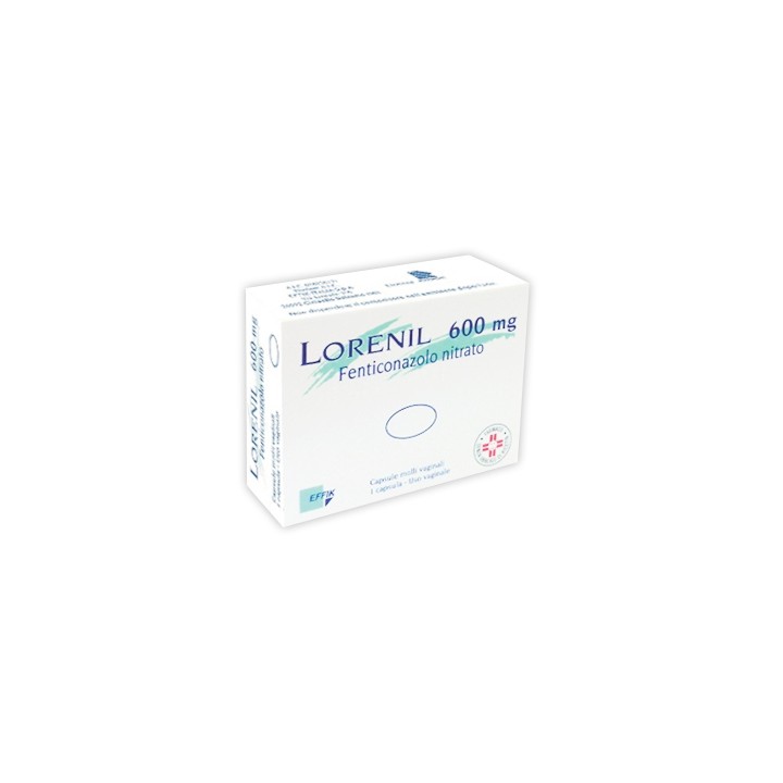 LORENIL*1CPS MOLLI VAG 600MG