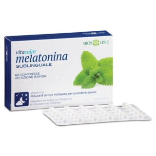 VITACALM MELATONINA 60CPR SUBL