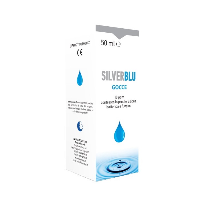 SILVER BLU GOCCE 50ML