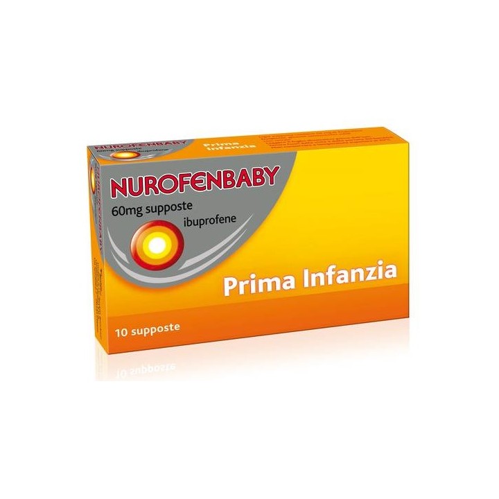 NUROFENBABY*10SUPP 60MG