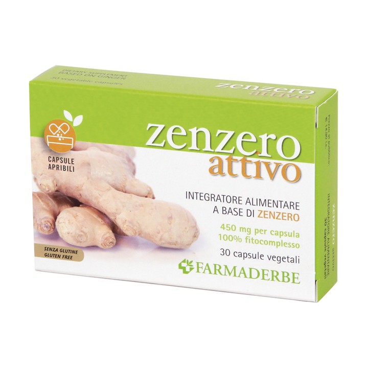 ZENZERO ATTIVO 30CPS VEGETALI