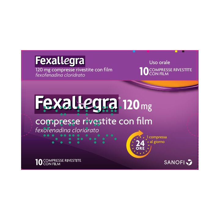 FEXALLEGRA*10CPR RIV 120MG