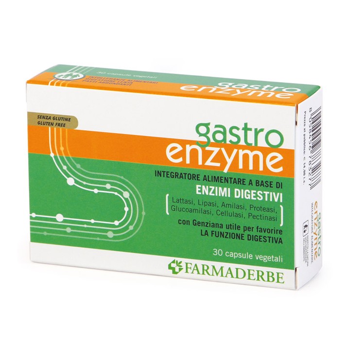 GASTRO ENZYME 30CPS VEGETALI