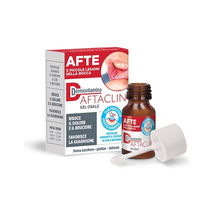 DERMOVITAMINA AFTACLIN GEL ORA