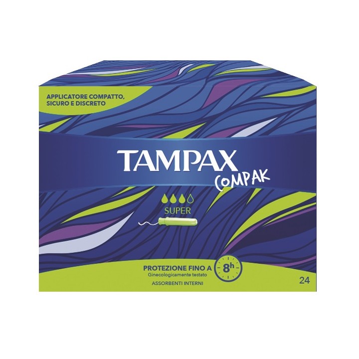 TAMPAX COMPAK SUPER 24PZ