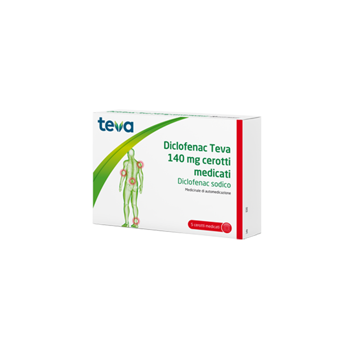 DICLOFENAC TE*5CER MED 140MG