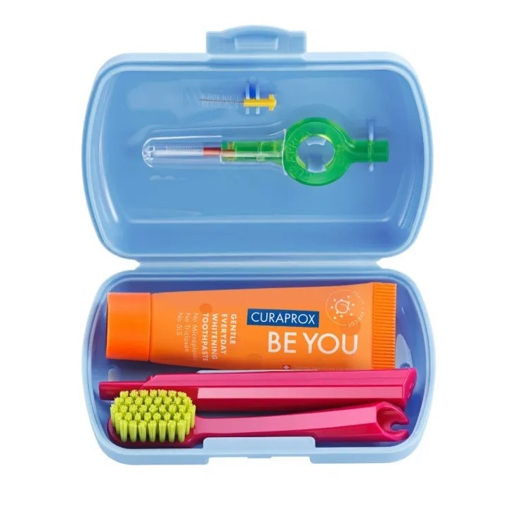 CURAPROX TRAVEL SET BLUE