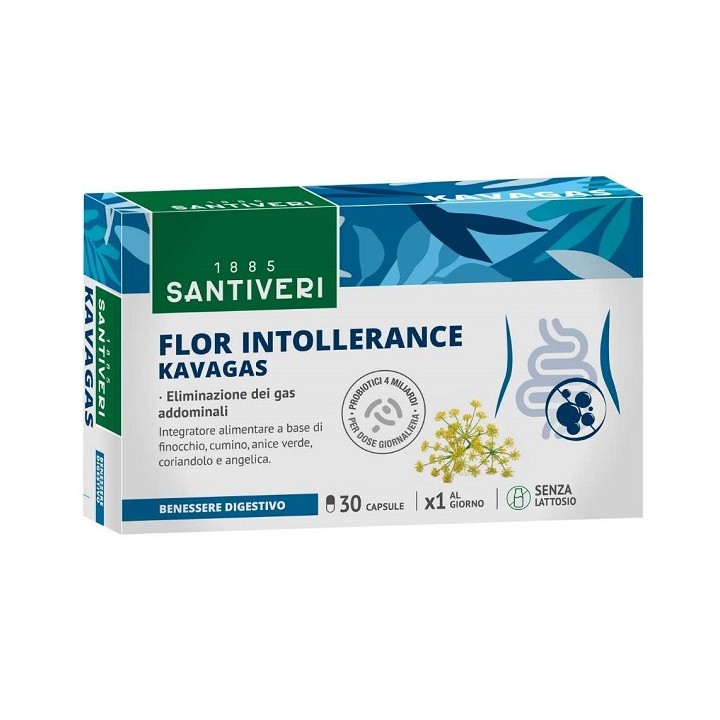 FLOR INTOLLERANCE KAVAGAS30CPS