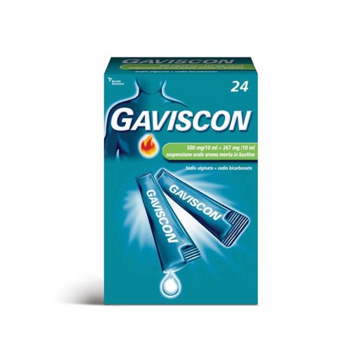 GAVISCON*24BUST 500+267MG/10ML
